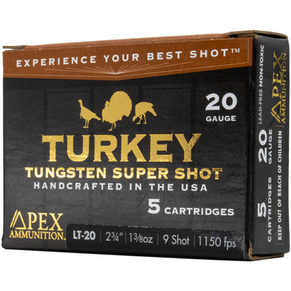Apex Turkey TSS 20 Gauge 2.75 in 1-3/8 oz #9