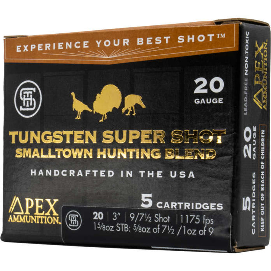 Apex Turkey TSS Smalltown Hunting Blend 20 Gauge 3 in 1-5/8 oz #7.5 / 9