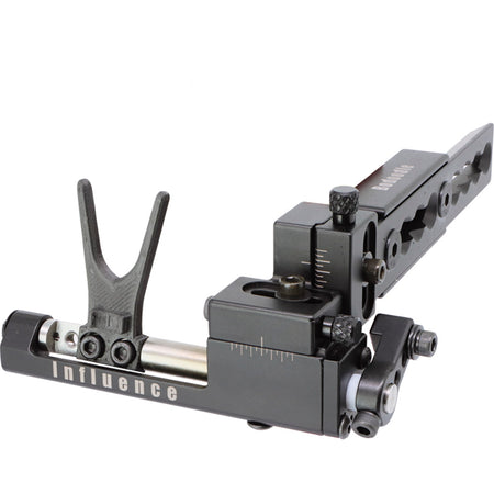 Specialty Archery Influence Arrow Rest Deluxe Kit w/Extension and Double Berger Hole RH