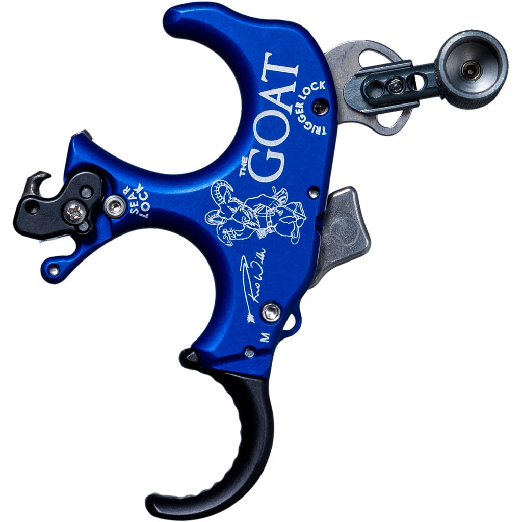 Tru Ball GOAT 3 Finger Blue/QuickSilver Medium