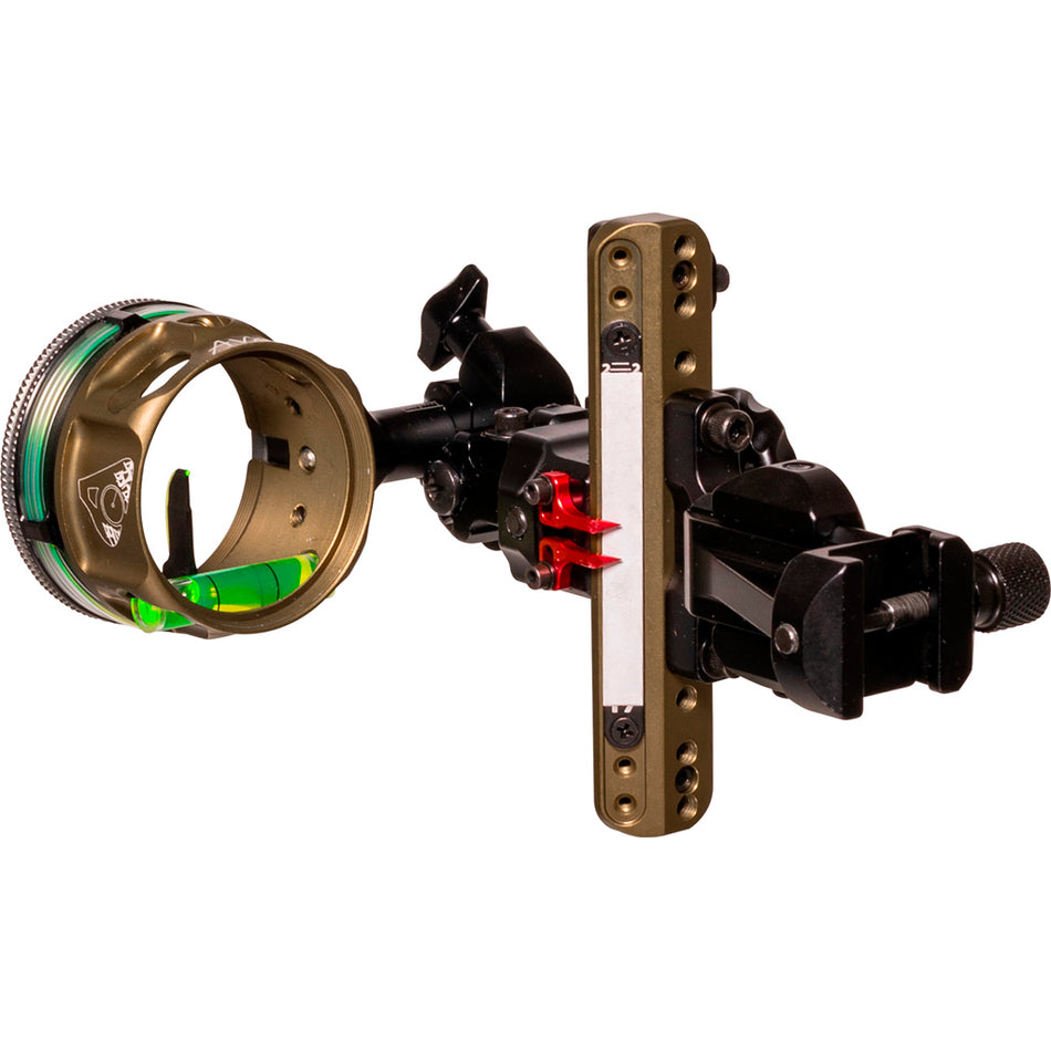 Axcel LANDSLYDE Picatinny Slider Sight Tac. BH AVX-41 1 Pin .019 Green Fiber