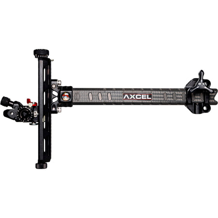 Axcel Achieve XP Pro Carbon Bar Recurve Black/Black 9 in. LH