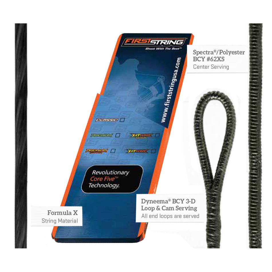FirstString Classic String Set Black Mathews VXR 31.5