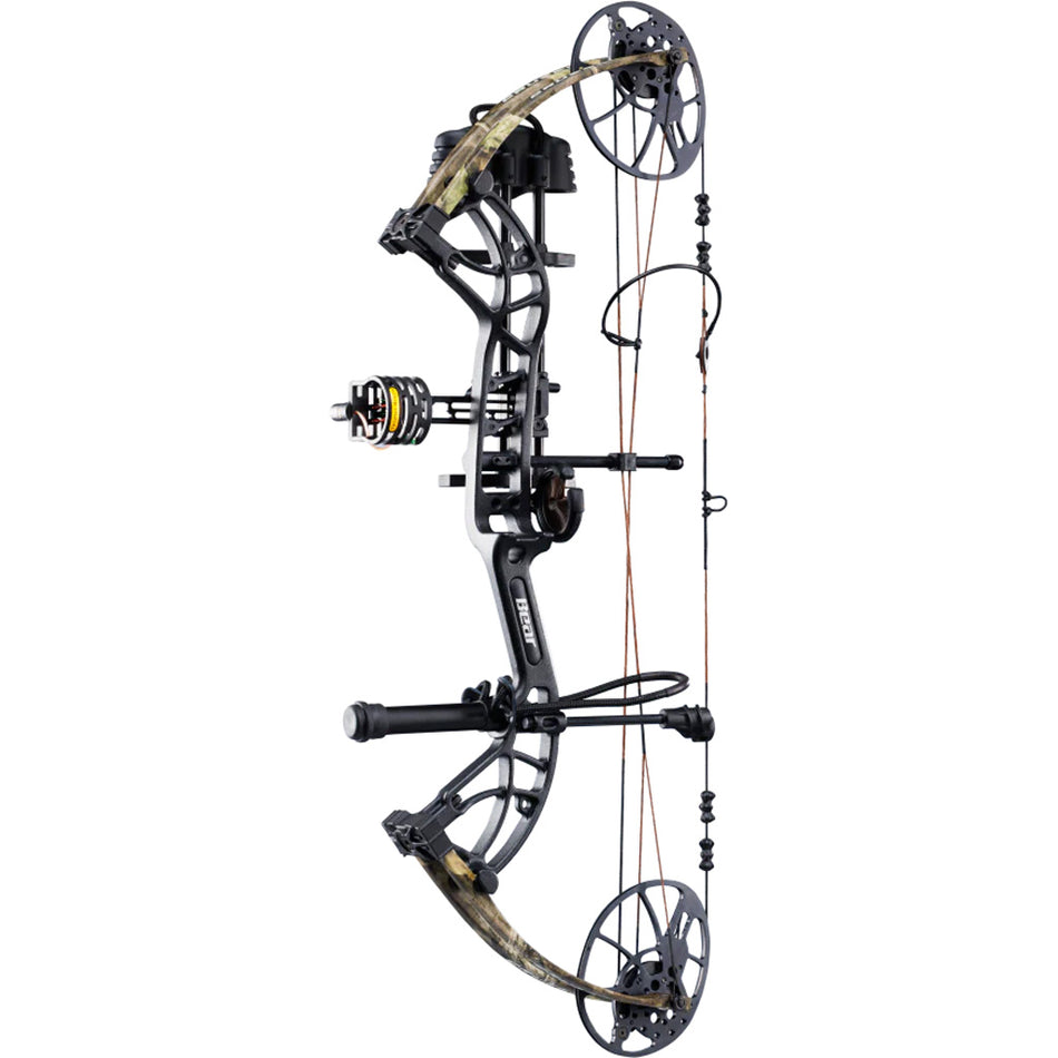 Bear Cruzer G4 RTH Bow Package Black/Mossy Oak Roots 10-70 lbs. LH