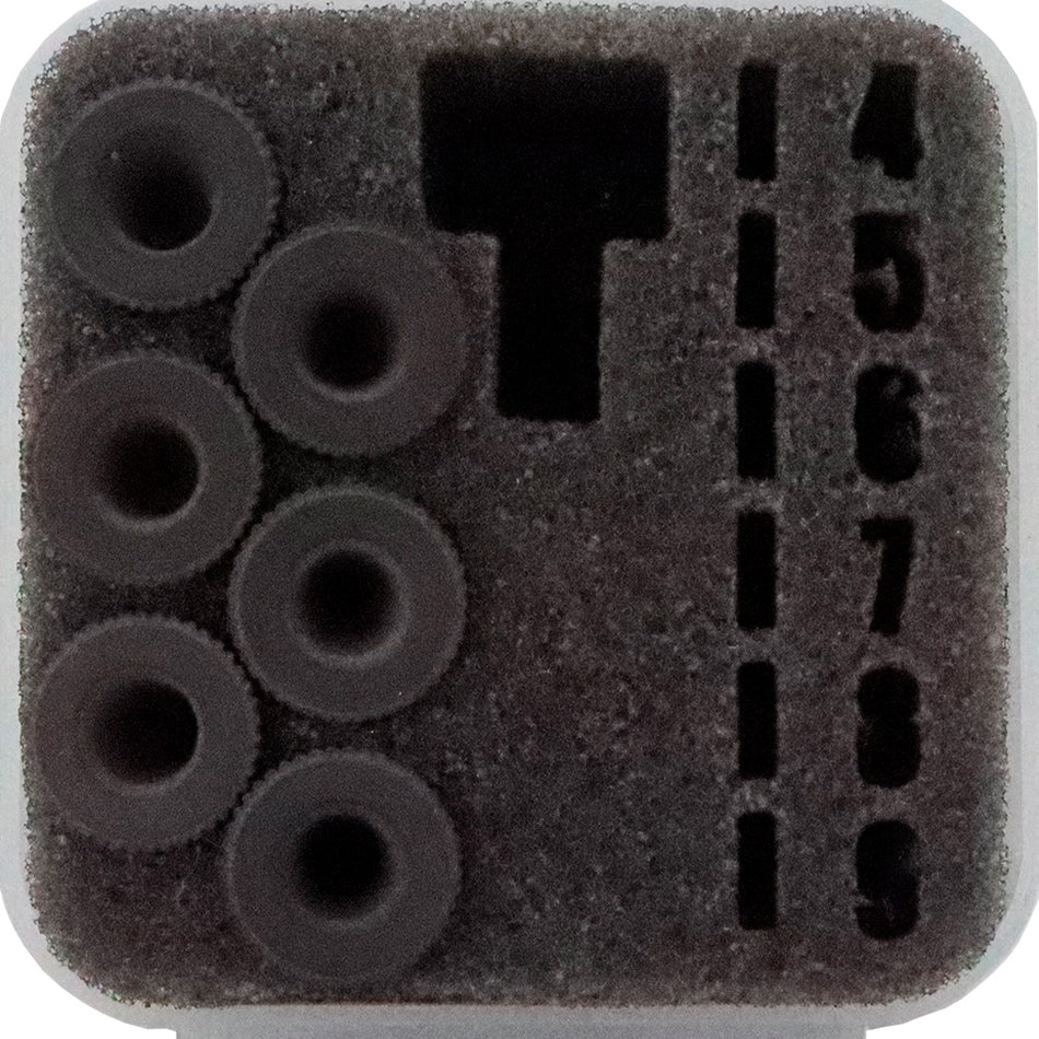 Specialty Iron I Rifle Peep Aperture Kit Contains all 6 Apertures