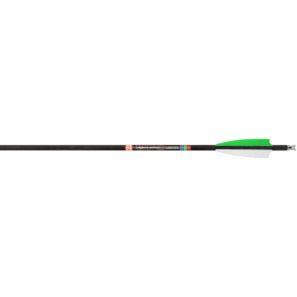 30-06 UFO Lighted Moon Nock Carbon Crossbow Bolt  Green 20 in. 3 pk.