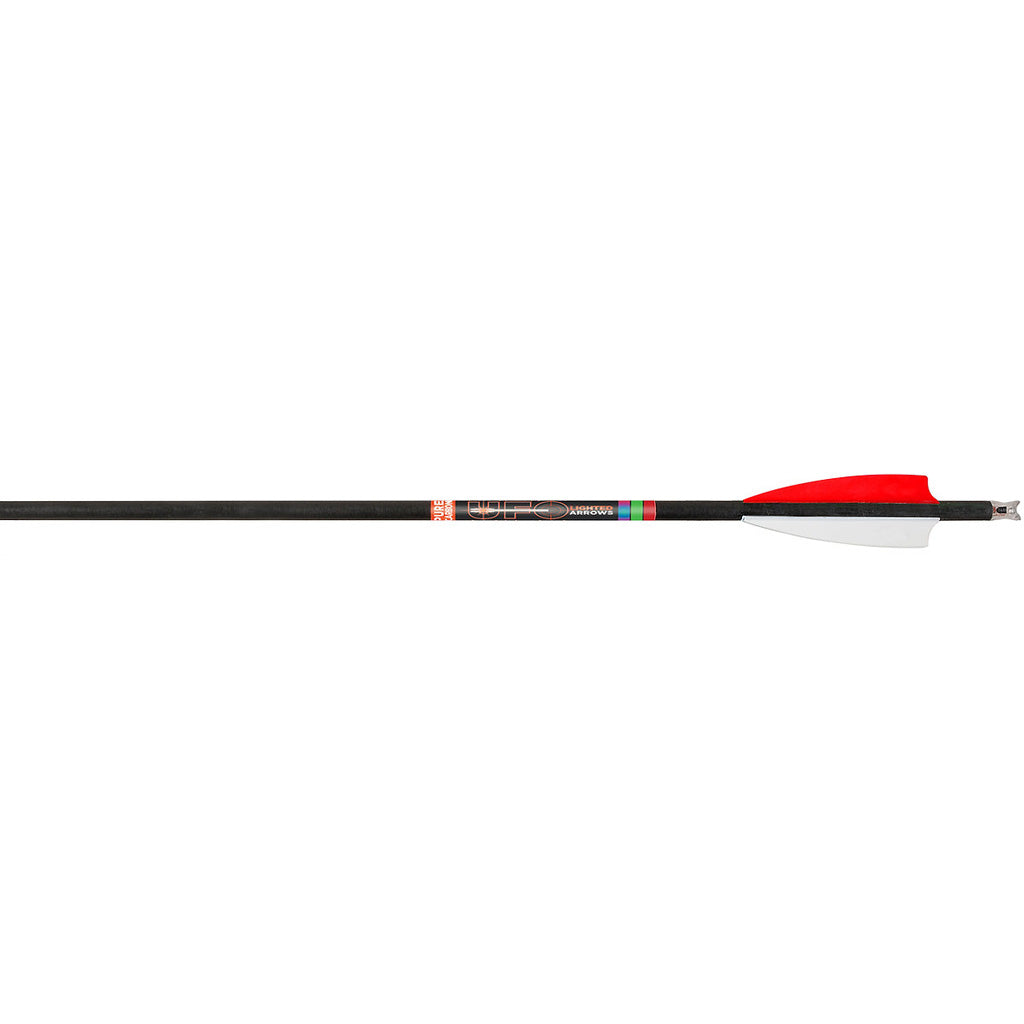 30-06 UFO Lighted Moon Nock Carbon Crossbow Bolt  Red 20 in. 3 pk.