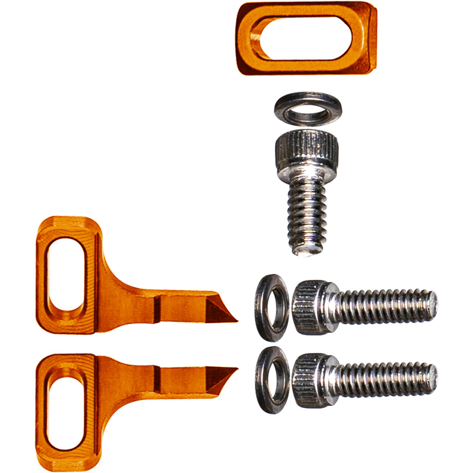 Axcel LANDSLYDE Pointers/Dead Stop Kit Orange Upper and Lower Pointers