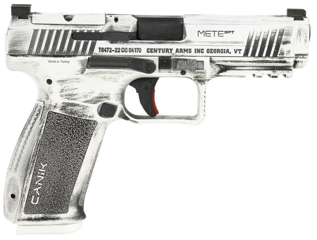Canik HG5636ADN Mete SFT 9mm Luger 18+1(2) 4.46" Barrel, Serrated Optic Cut Slide, Polymer Frame w/Picatinny Accessory Rail & Beavertail, Speed loader and IWB/OWB Holster.