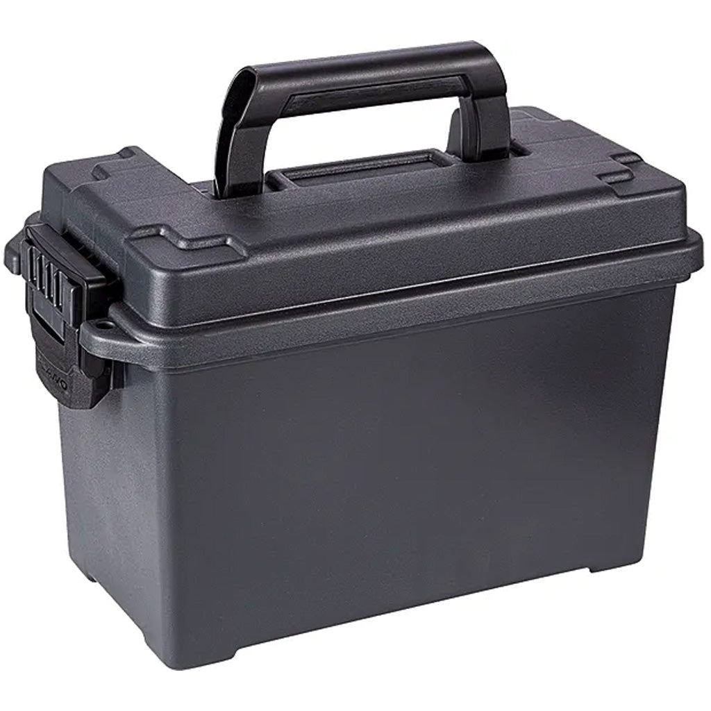 Plano Field/Ammo Box, Deep, No Gasket, Plastic, Black, 4 Pack PLA1712P