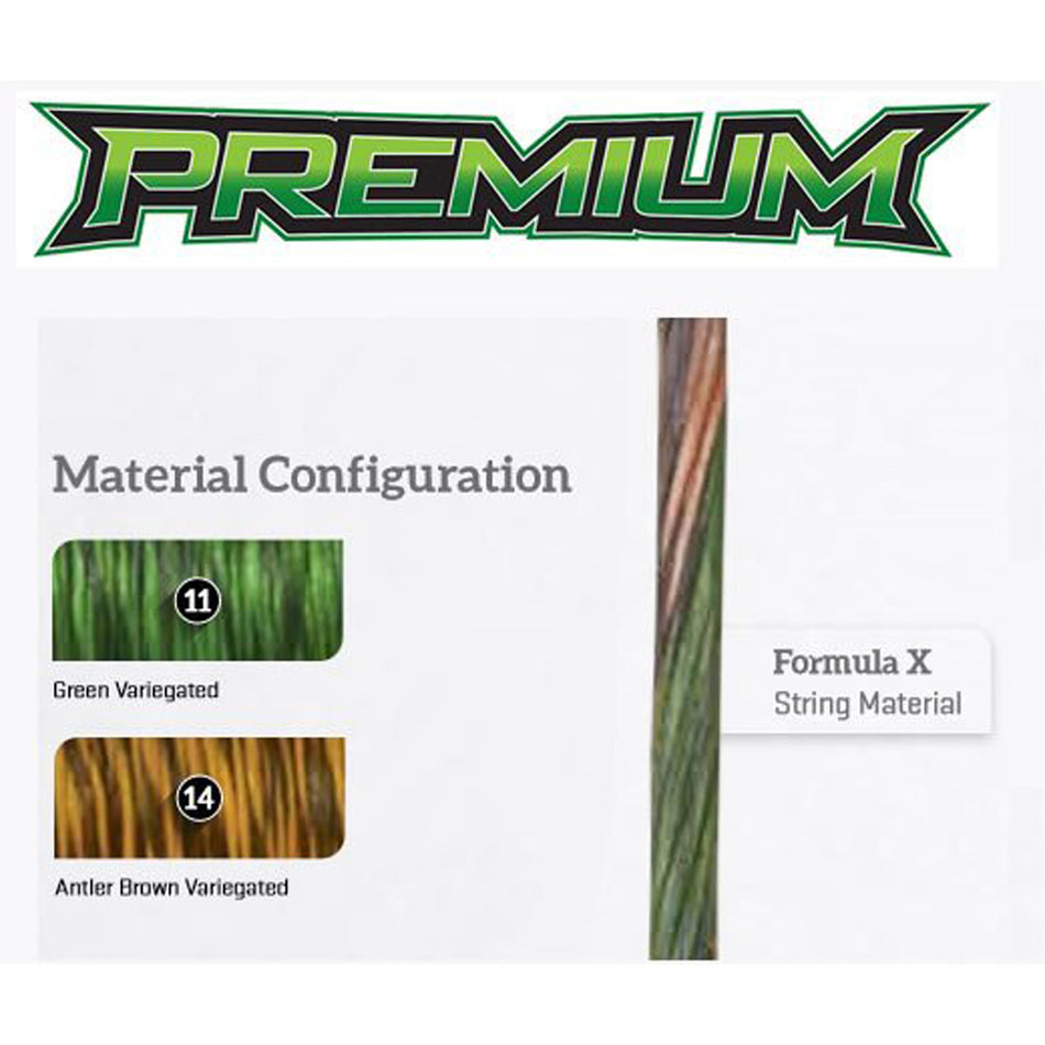 First String Premium String Set Green/Brown PSE Stinger ATK