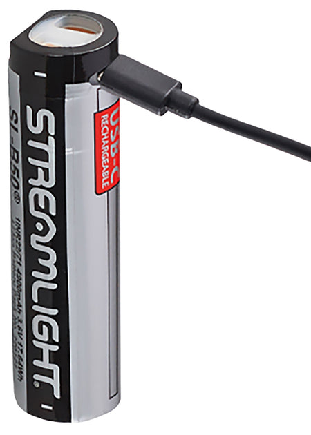Streamlight 22112 SL-B50 Silver/Black 3.6 Volts 4,900 mAh (2) Single Pack