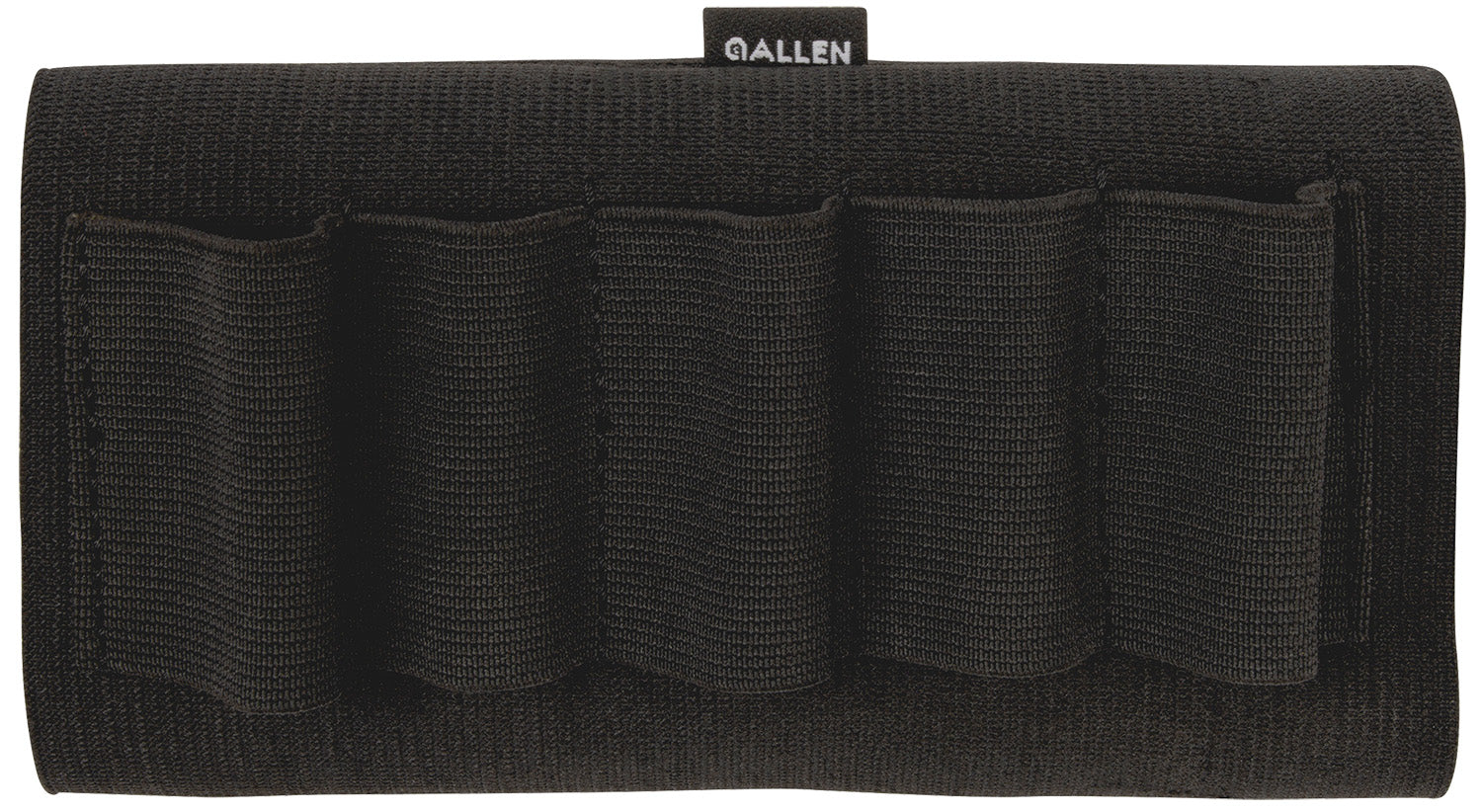 Allen 205 Shotgun Shell Holder Black Elastic 5rd Shotgun Buttstock Mount