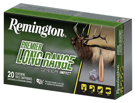 Remington 6.5mm Creedmoor Premier Long Range 140gr PolyTip Ammo