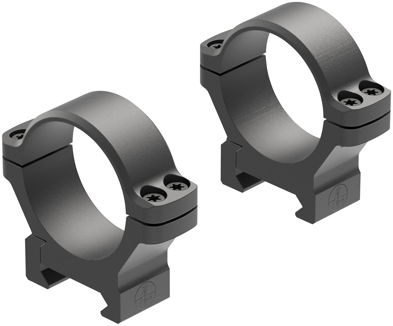 Leupold 183391 BackCountry Cross-Slot Matte Black Aluminum, 34mm Tube Medium Weaver Picatinny/Weaver
