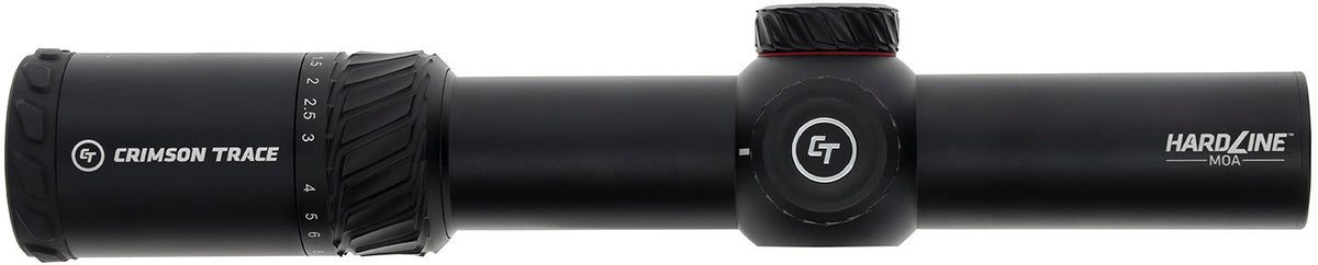 Crimson Trace 013002403 Hardline Black Anodized 1-10x 28mm 34mm Tube Illuminated CT TR1-MOA Reticle