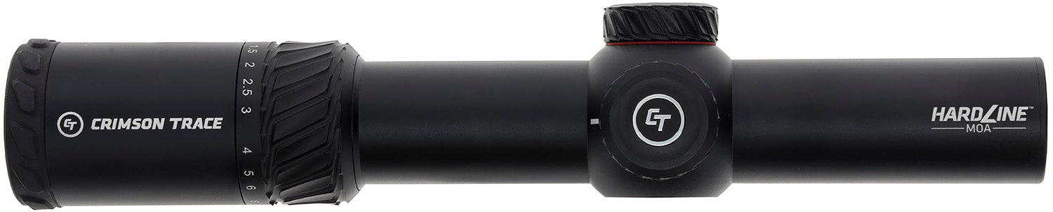 Crimson Trace 013002403 Hardline Black Anodized 1-10x 28mm 34mm Tube Illuminated CT TR1-MOA Reticle