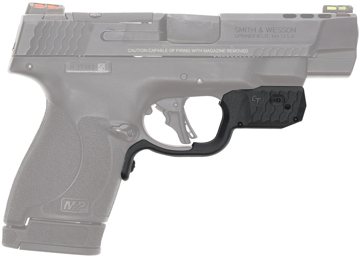 Crimson Trace 013000052 Laserguard S&W M&P Shield Plus, Red Laser Black Polymer