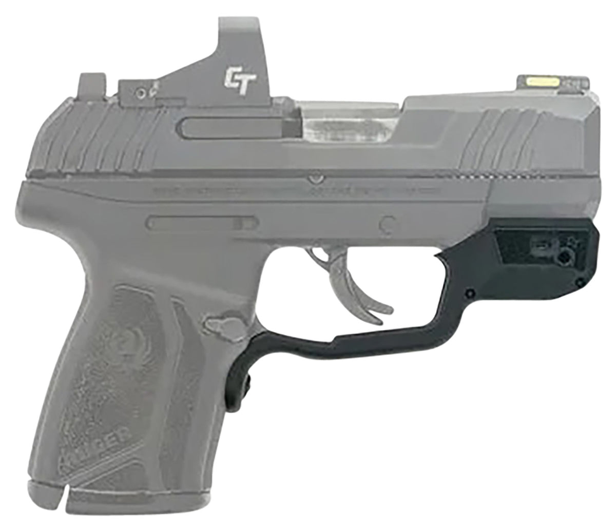 Crimson Trace 0102060 Laserguard Ruger MAX-9, Red Laser Black Polymer