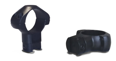 Konus 7415 Steel Rings Black 1" 3/8" Grooved Receiver High 0 MOA
