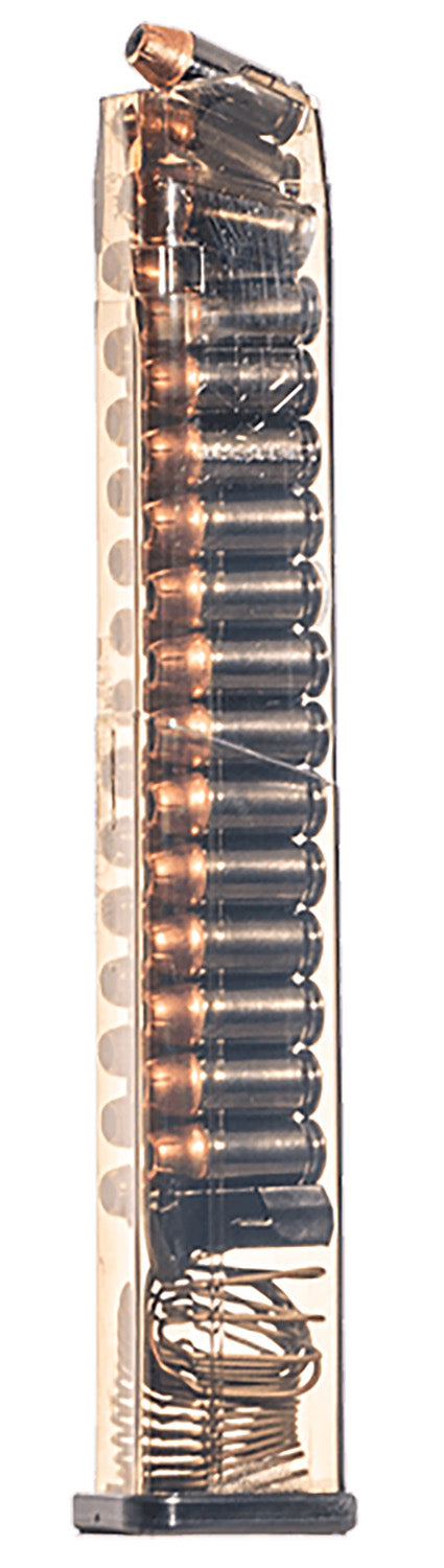 ETS Group SMKGLK2130 Pistol Mags 30rd Extended 45 ACP Compatible w/Glock 21/30/41 Smoke Polymer