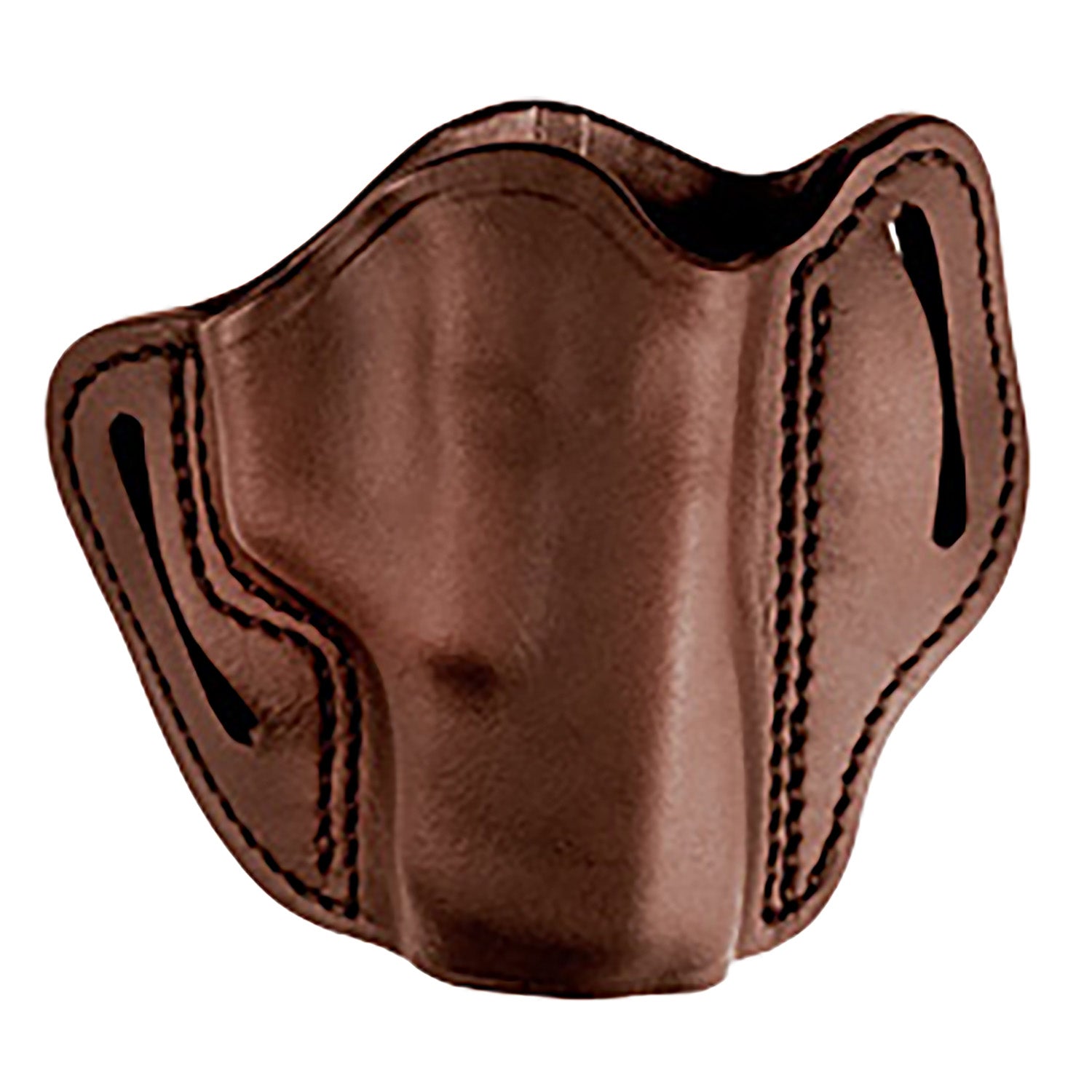 Uncle Mikes-leather(1791) UMOWB2BRWR Outside The Waistband OWB Size 02 Brown Leather Compatible w/Glock 17/19, Belt Slide Mount, Right Hand