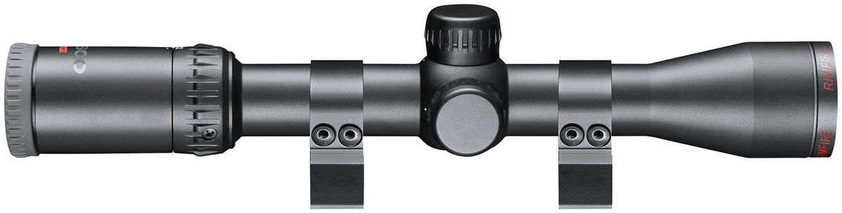 TASCO RIMFIRE SCOPE 2-7X32 BLACK FC  W RINGS TRUPLEX RETICLE ( BOX ) 6 PER CASE