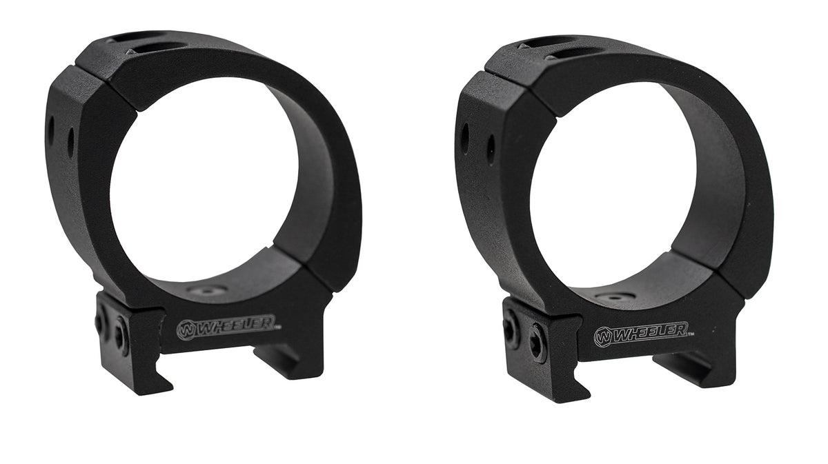 Wheeler 1133755 Sporter Scope Rings Black 34mm High