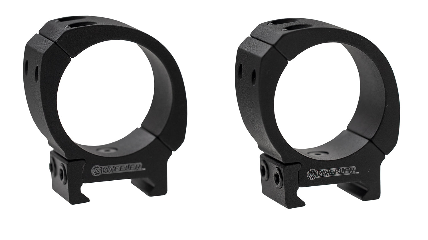 Wheeler 1133755 Sporter Scope Rings Black 34mm High