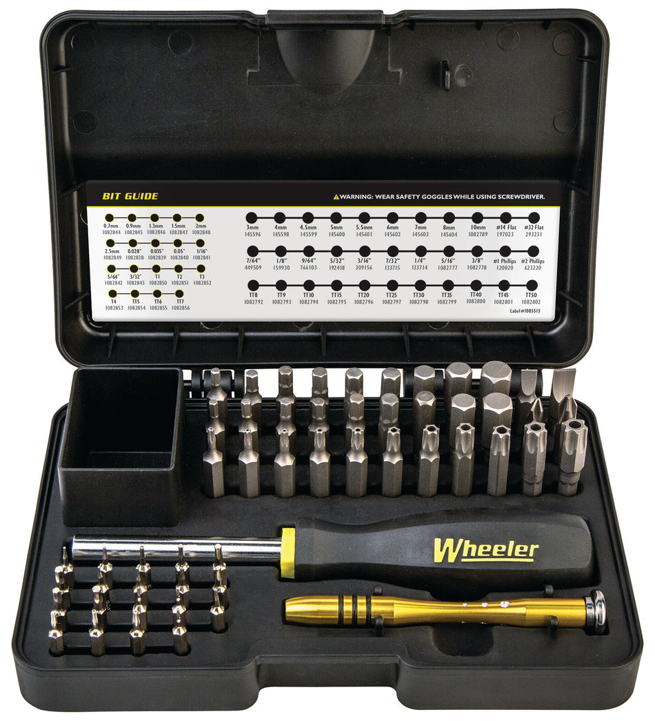 Wheeler 4001007 Hex-Torx Screwdriver Set 65 Pieces