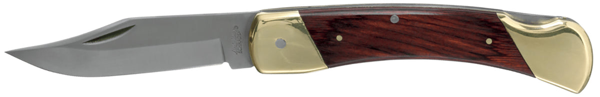 Uncle Henry LB7CP Bear Paw 3.70" Folding Plain Stainless Steel Blade, 5" Handle
