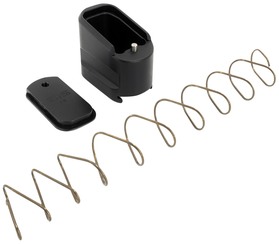Shield Arms SAS15ME5BLK Magazine Extension 5rd Compatible w/ Shield Arms S15 Magazine, Black Anodized Aluminum