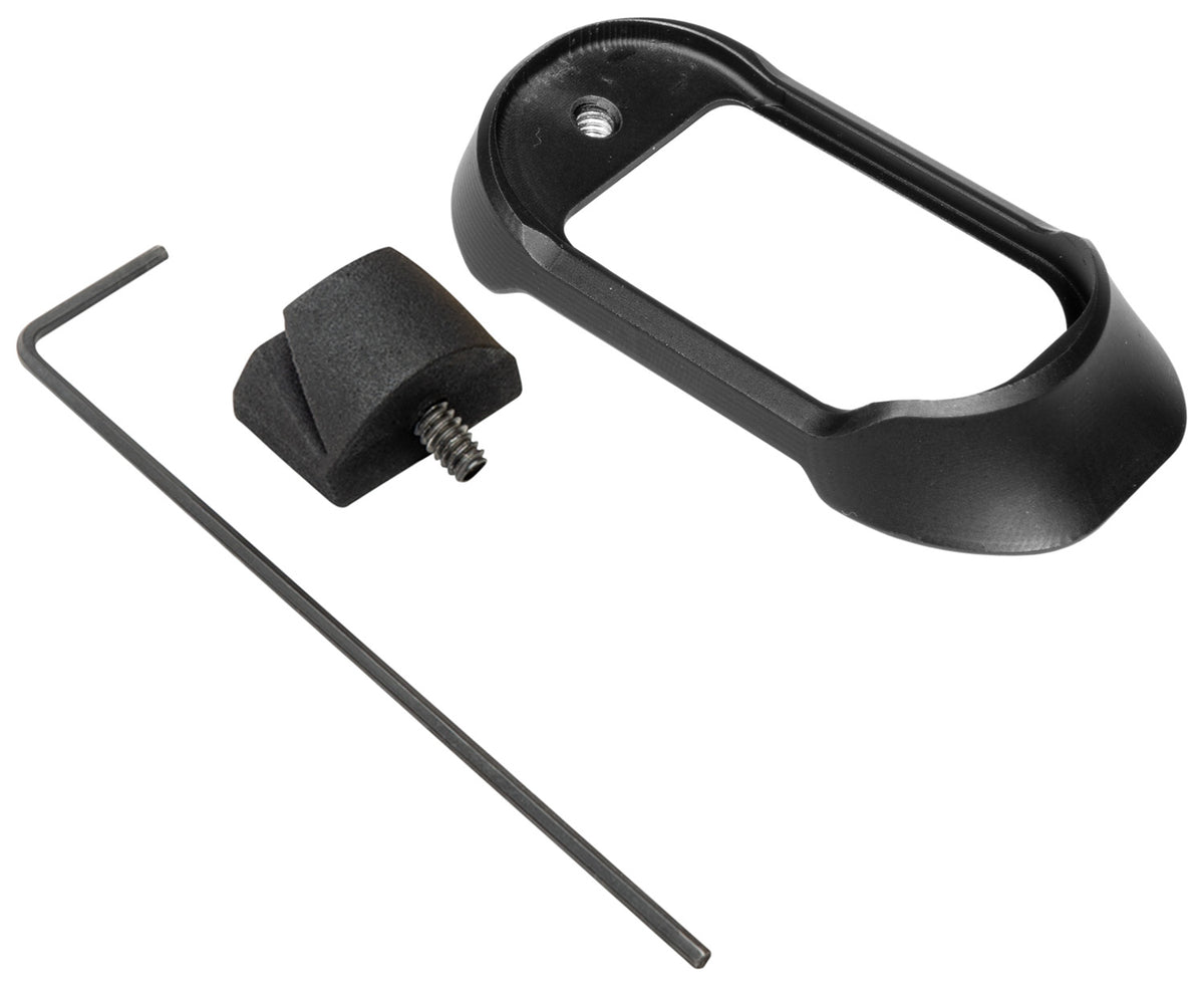 Shield Arms G43X48MAGWELLPRMBLK Premium Magwell Compatible w/Glock 43X/48, Black Anodized Aluminum