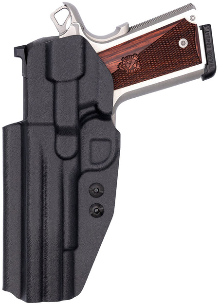C&G Holsters 1852100 Covert IWB Black Kydex Belt Clip Fits 1911 5" Right Hand
