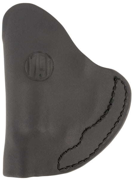 1791 Gunleather RVHIWB1CSBLR RVH IWB Size 01 Stealth Black Leather Belt Clip Right Hand