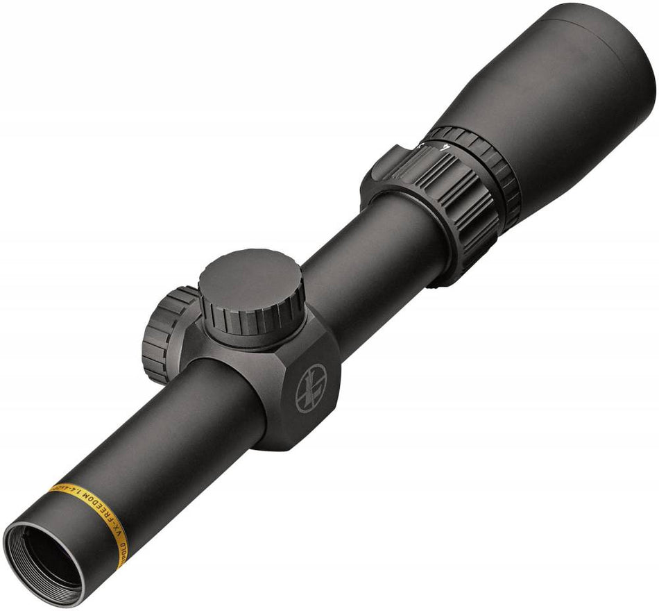 Leupold 174176 VX-Freedom 1-4x 20mm Obj 74.20-29.40 ft @ 100 yds FOV 1" Tube Black Matte Finish Duplex (SFP)