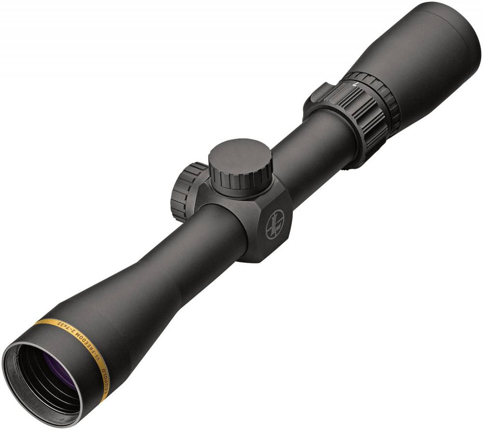 Leupold 174178 VX-Freedom 2-7x 33mm Obj 43.80-17.80 ft @ 100 yds FOV 1" Tube Black Matte Finish Duplex (SFP)