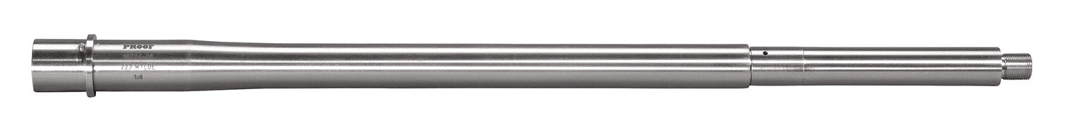 Proof Research 130384 AR-Style Barrel 6mm Arc 20" Rifle +1 Length Gas System 1:7.50" Twist 4 Grooves, 5/8"-24 tpi, Stainless Stainless