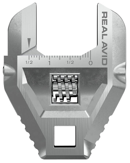 Real Avid AVMFAW Armorer's Master-Fit Adjustable Wrench Fits Up To 1.50" Firearm Nut, 1/2" Drive Torques Wrench