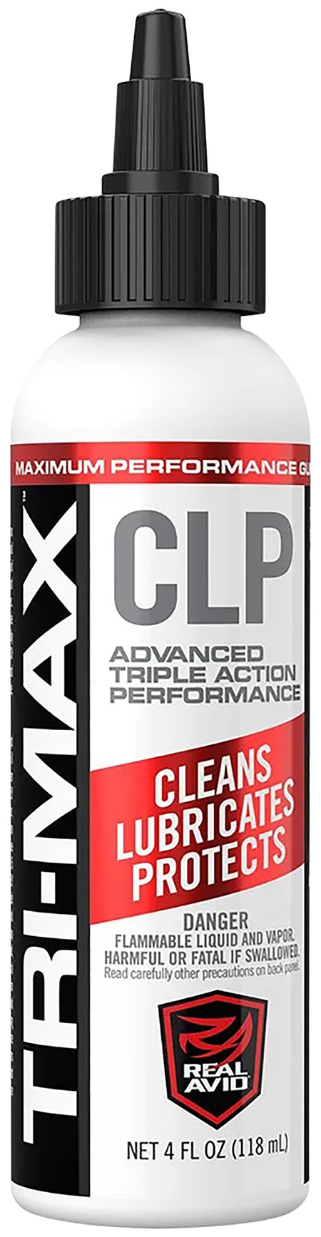 Real Avid AVCLP4L Tri-Max CLP 4 oz Squeeze Bottle