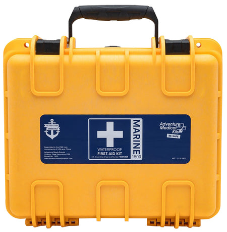 Adventure Medical Kits 01150601 Marine 600 Treats Injuries/Illnesses Waterproof Yellow 707708106019