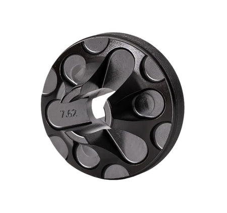 Rugged Suppressors FC006 Flash Hider Front Cap 7.62mm, Black Steel for Some Rugged Suppressors