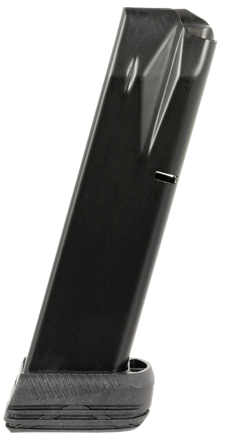 Mec-Gar MGPB9220DPS Standard 20rd Extended 9mm Fits Beretta 92FS/M9/92G/92X Black w/ Anti-Friction Coating Carbon Steel