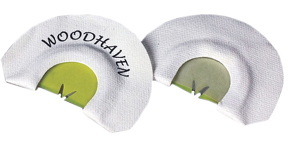 Woodhaven WH007 Hornet Diaphragm Call Double Reed Attracts Turkey White