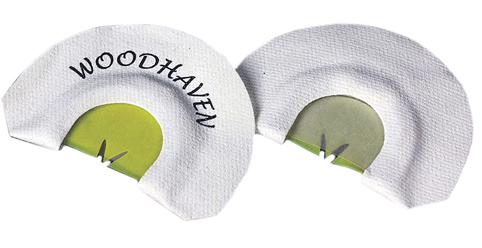 Woodhaven WH007 Hornet Diaphragm Call Double Reed Attracts Turkey White