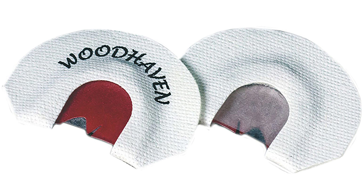 Woodhaven WH122 Red Scorpion Diaphragm Call Triple Reed Attracts Turkey White
