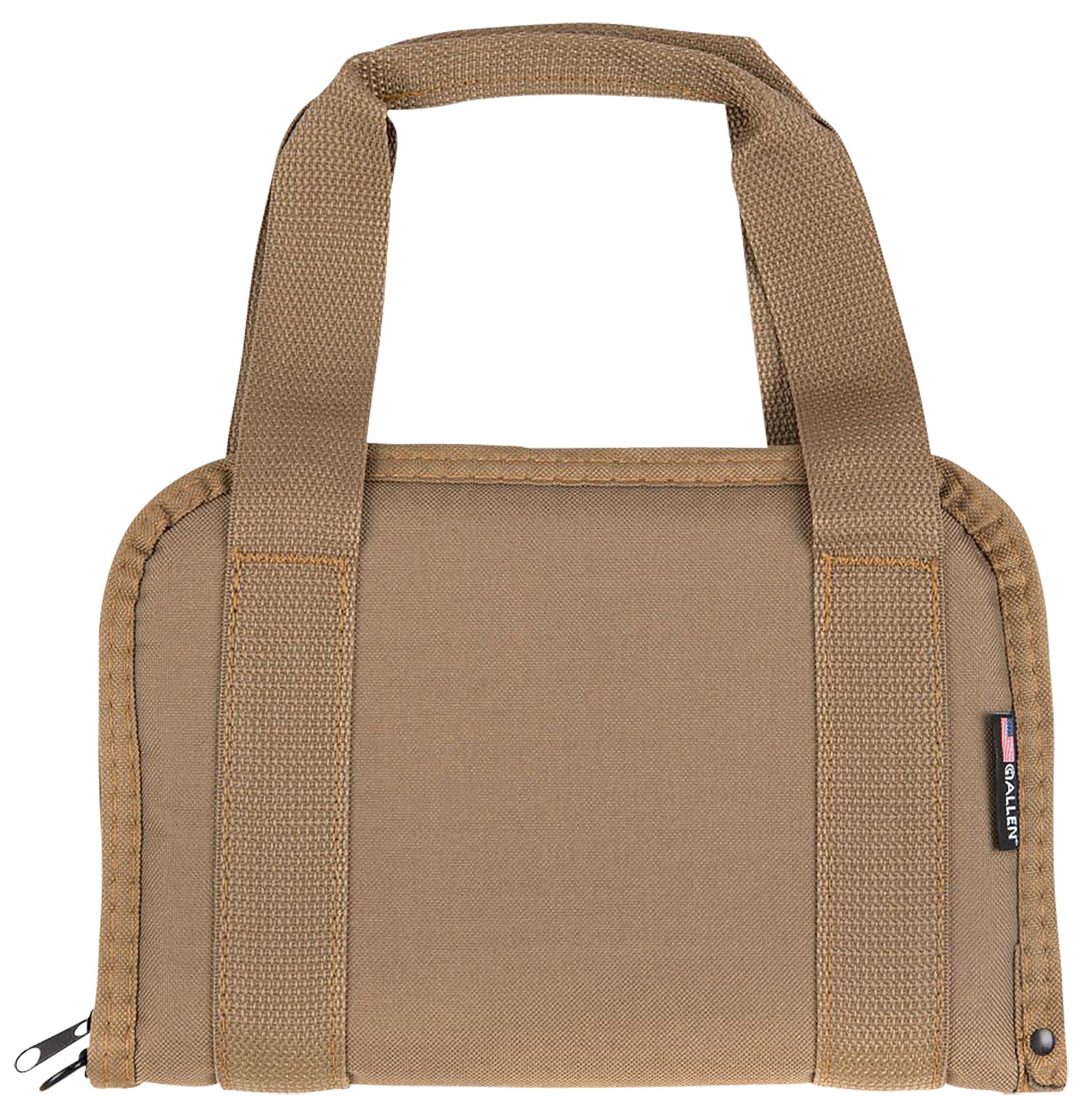 Allen 3642 Pistol Tote Flat Dark Earth Endura 11.50" Long Lockable Holds 1 Handgun