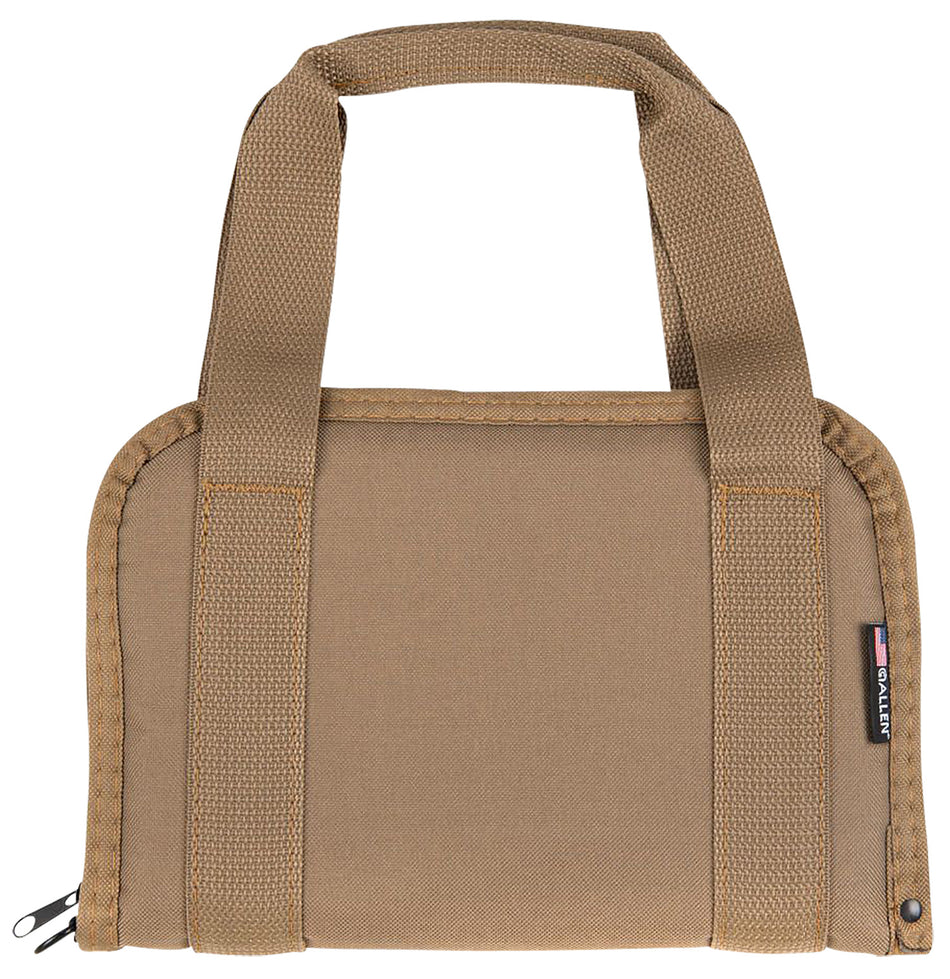 Allen 3642 Pistol Tote Flat Dark Earth Endura 11.50" Long Lockable Holds 1 Handgun