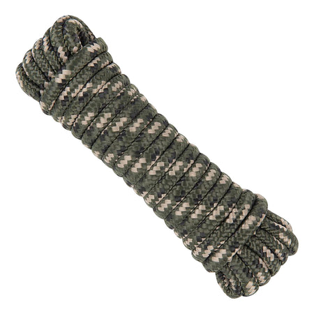 Vanish 5906 Multipurpose Outdoor Rope 16-Carrier Braided Strands 25'