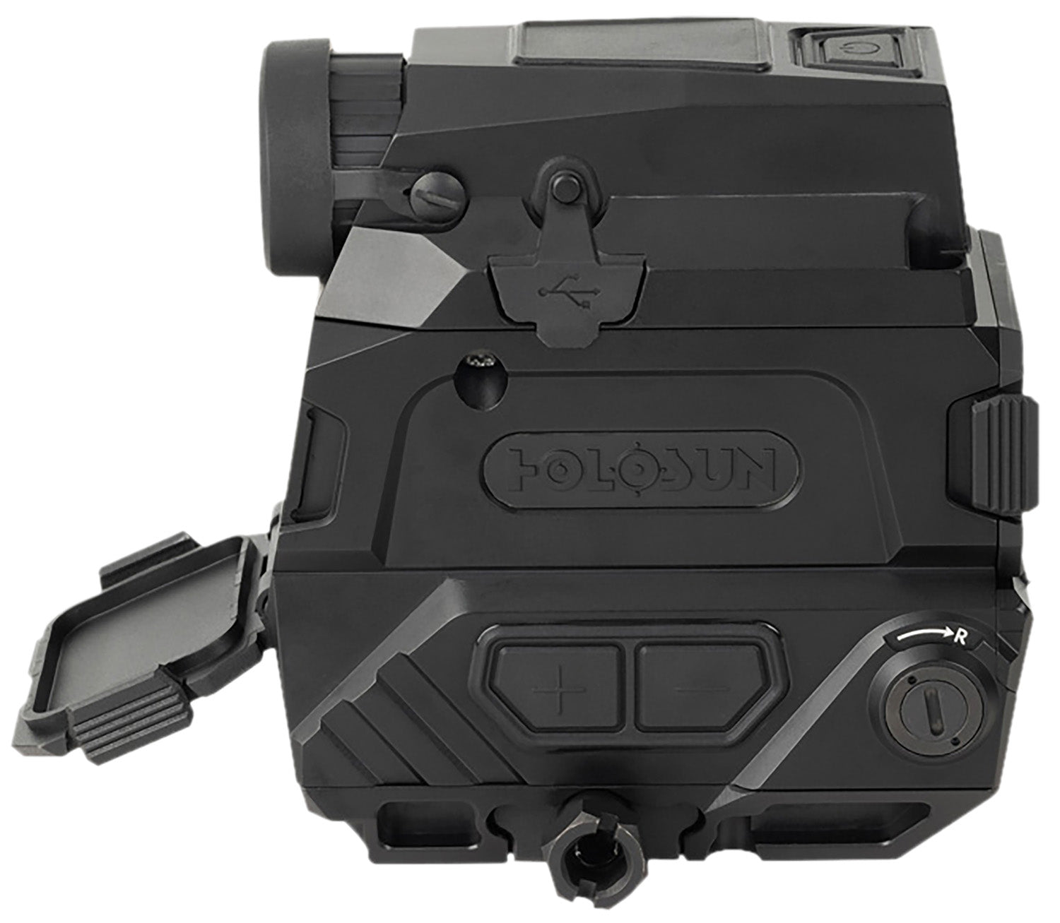 Holosun DRSNV DRS-NV Black Anodized 1x/8x 1.25" x 0.98" 2 MOA Red Dot/65 MOA Circle Multi Reticle Fusion Night Vision Overlay